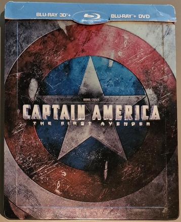 Captain America First Avenger 3d blu-ray steelbook - NL beschikbaar voor biedingen