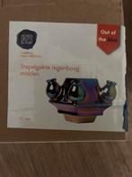 Delft Heinen Stapelgekte Regenboog Middenvaas, Huis en Inrichting, Woonaccessoires | Vazen, Overige kleuren, Aardewerk of Porselein