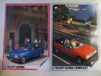 Talbot Samba en Samba Cabriolet - brochures uit 1983, Ophalen, Zo goed als nieuw, Overige merken