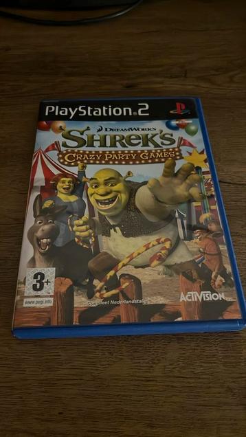 Shrek’s Crazy Party Games PlayStation 2 beschikbaar voor biedingen