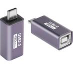 2 stuks nieuwe Adapters USB C to USB B Type C to MIDI, Computers en Software, USB Sticks, Ophalen of Verzenden, Nieuw