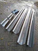 Zinken bak goot met eindstukken, Doe-het-zelf en Verbouw, Metalen, Ophalen, Gebruikt, Overige metalen