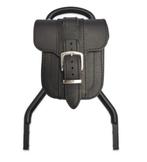 Leren Sissy Bar Tas Mat Zwart Sissybar Motor Trike Zadeltas, Nieuw