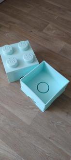 Lego Opbergdoos / Bak - Lichtblauw, Ophalen of Verzenden, Zo goed als nieuw, Losse stenen, Lego