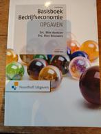 Basisboek Bedrijfseconomie Opgaven - Drs. Koetzier, Ophalen of Verzenden, Zo goed als nieuw, MBO, Drs. Wim Koetzier, Drs. Rien Brouwers