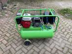 compressor met honda benzine motor, Ophalen, Gebruikt, 6 tot 10 bar
