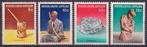 Nederlandse Antillen 325/8 postfris Cultuur 1962, Verzenden, Postfris