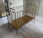 Polini Vintage 150 Ledikant Metaal - 120x60 - Goud, Kinderen en Baby's, Babywiegjes en Ledikanten, Ophalen, Gebruikt, Ledikant