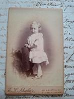 Kabinet foto antiek, Ophalen of Verzenden, Voor 1940, Gebruikt, Kind