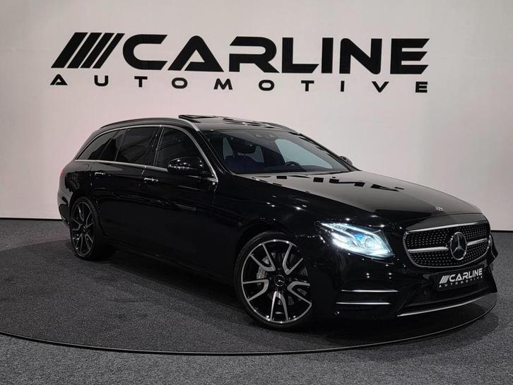 Mercedes-Benz E 400 4MATIC 7 ZITS. AMG LINE SCHUIFDAK SFEERV, Auto's, Mercedes-Benz, Bedrijf, Te koop, E-Klasse, ABS, Achteruitrijcamera