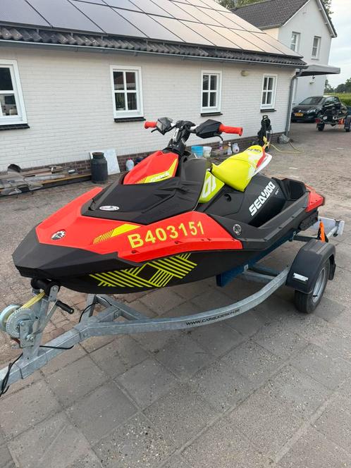 ⭐️Seadoo spark trixx 2up 75 uur nette staat! Incl trailer⭐️, Watersport en Boten, Jetski's en Waterscooters, Gebruikt, 70 tot 120 pk