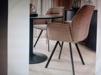 2 stoelen antraciet grijs/lichtblauw, Ophalen, Twee, Overige kleuren, Metaal