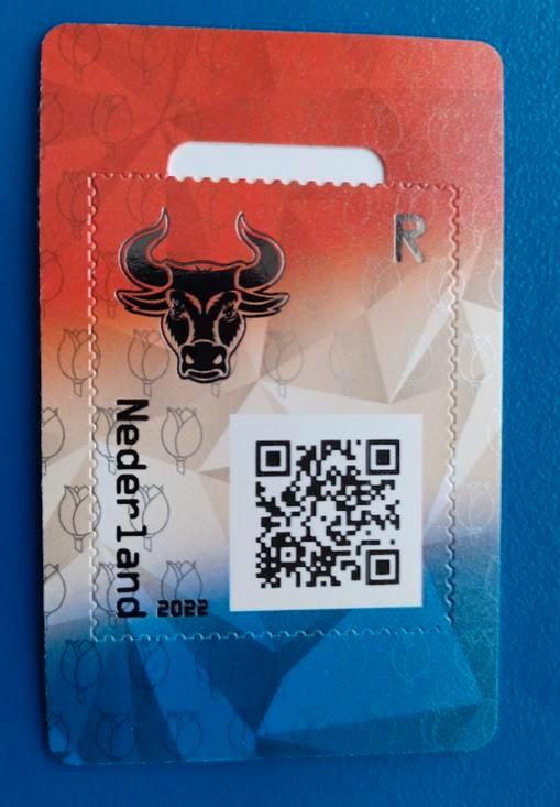 NL crypto stamp 1 - Groen 2022, Postzegels en Munten, Postzegels | Nederland, Postfris, Na 1940, Verzenden