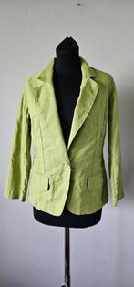 groene linnen blazer van Donaldson maat 38 (29625), Verzenden, Zo goed als nieuw, Maat 38/40 (M)