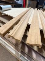 Eiken sierlijsten engelse sierplint neuslijst massief eiken, Doe-het-zelf en Verbouw, Plinten en Afwerking, Ophalen of Verzenden