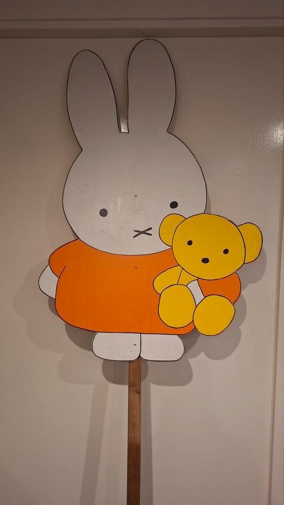 Nijntje Geboortebord te Huur, Kinderen en Baby's, Kraamcadeaus en Geboorteborden, Geboortebord, Ophalen