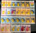 27x Pikachu Poncho Business Cards Japanese(mint), Ophalen of Verzenden, Zo goed als nieuw, Meerdere kaarten, Foil