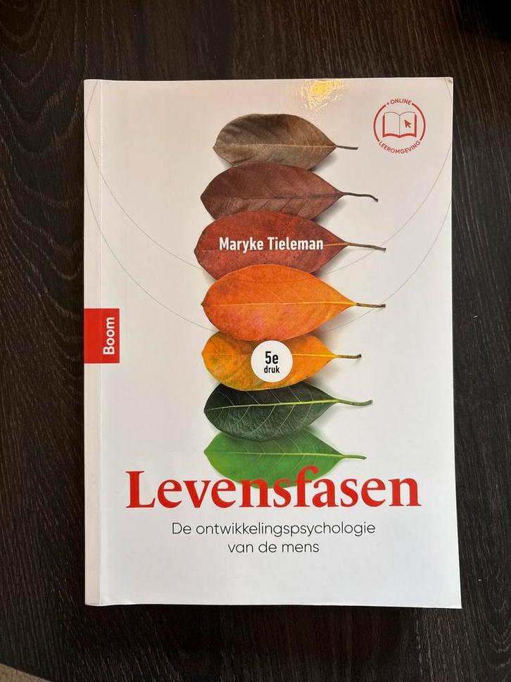 Levensfasen: Ontwikkelingspsychologie van de mens, Boeken, Psychologie, Zo goed als nieuw, Ontwikkelingspsychologie, Ophalen of Verzenden