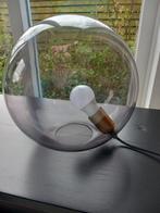 Glazen bollamp, Ophalen, Zo goed als nieuw, Minder dan 50 cm