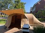 Karsten oppompbare tent 3x3 meter met slaapaanbouw, Ophalen, Gebruikt, Tot en met 6