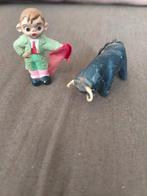 Alborox Terracotta matador en stier poppetjes, Ophalen of Verzenden, Gebruikt
