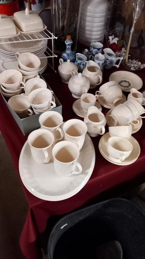 Wit Porseleinen #wedgwood Servies Collectie, Antiek en Kunst, Antiek | Porselein, Ophalen