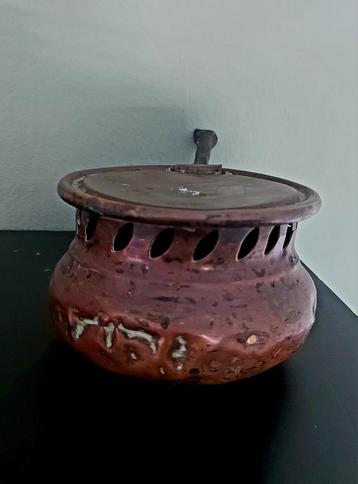 Antieke Koperen Bedwarmer beschikbaar voor biedingen