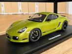 Porsche Cayman R 987 groen 1:18 GT Spirit GT425 nieuw ovp, Ophalen of Verzenden, Nieuw, Auto, Overige merken