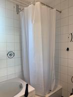 Douche gordijn wit, Ophalen, Zo goed als nieuw, Wit, Overige typen