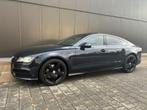 Audi A7 3.0 V6 TFSI Quattro S-Line, Auto's, Audi, Euro 5, 435 pk, Zwart, 1760 kg