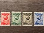 Postzegels Nederland Serie NVPH 279-282, Postzegels en Munten, Postzegels | Nederland, Ophalen of Verzenden, T/m 1940, Postfris