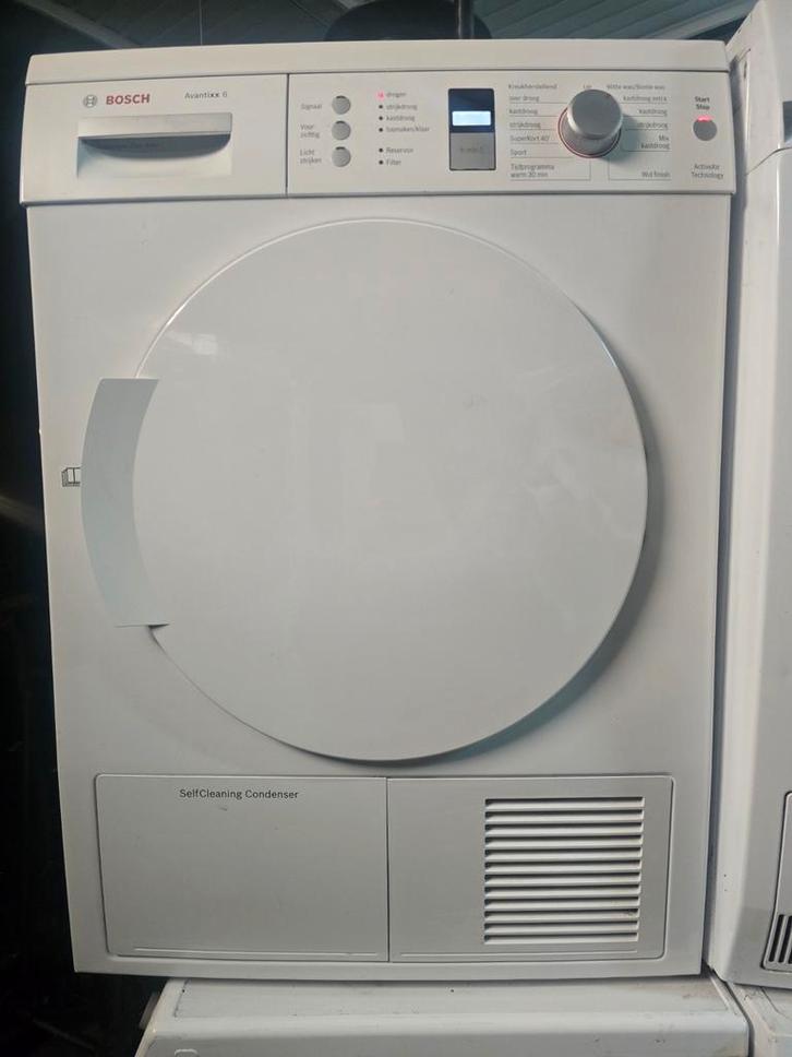 Bosch Avantixx 6 warmtepompdroger 7 kiloA++, Witgoed en Apparatuur, Wasdrogers, Gebruikt, Condens, Voorlader, 4 tot 6 kg, 85 tot 90 cm