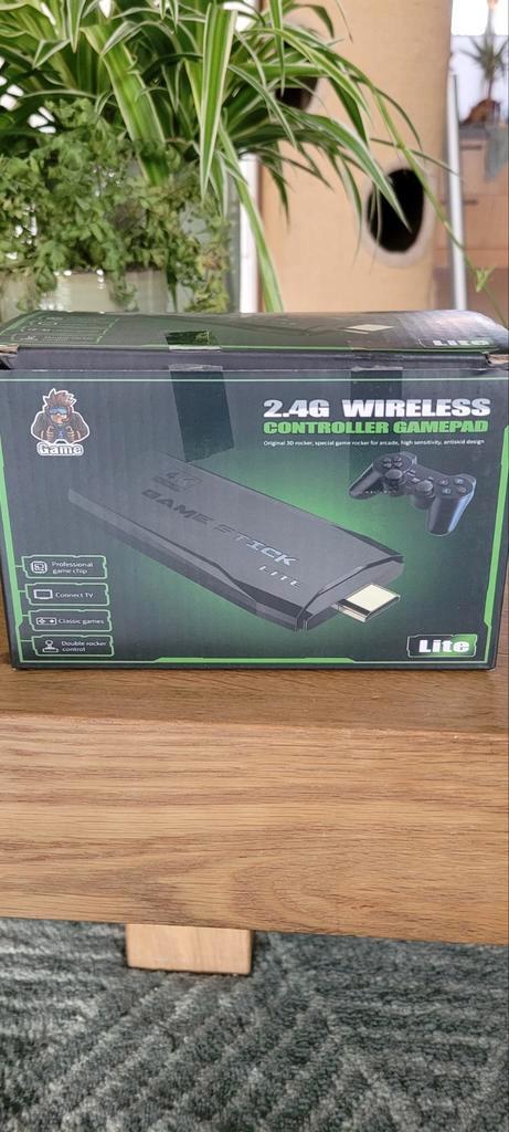 Gamestick 64GB HDMI 10000 games, 2 controllers  € , Spelcomputers en Games, Games | Overige, Zo goed als nieuw, 1 speler, Vanaf 3 jaar