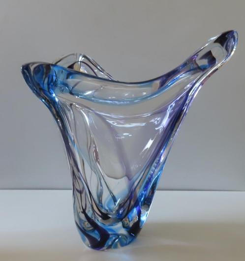 Uit inboedel: Kristal Unie vaas Max Verboeket (no 4) gesigne, Antiek en Kunst, Antiek | Glas en Kristal, Verzenden