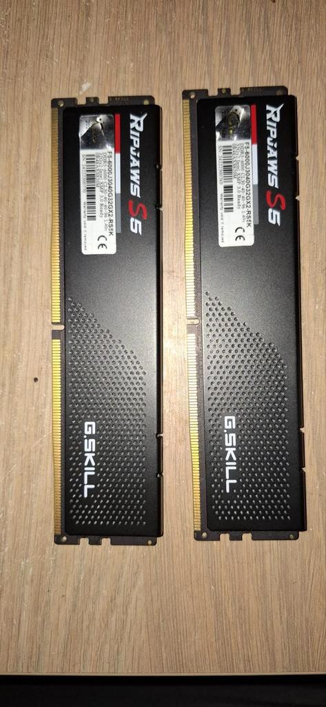 DDR5 64GB (2x32GB) 6000MHz RAM Kit, Computers en Software, RAM geheugen, Zo goed als nieuw, Desktop, 64 GB, DDR5, Ophalen of Verzenden