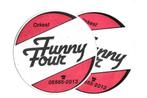 Sticker - Orkest Funny Four uit Zeeland (N.Br.), Verzenden, Nieuw, Overige typen
