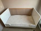 Bopita Ledikant/Bedbank Indy Wit/Naturel 70x140cm met matras, Ophalen, Zo goed als nieuw, Ledikant