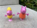 Peppa Pig poppetjes set van 2, Ophalen of Verzenden, Gebruikt