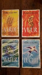 De vier elementenreeks . Claudia van der Sluis, Boeken, Ophalen of Verzenden, Zo goed als nieuw, Claudia van der Sluis, Achtergrond en Informatie