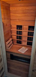 Infrarood cabine sauna 1 2 persoons, Sport en Fitness, Sauna, Infrarood, Gebruikt, Ophalen