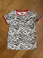 CARS zebra print shirt 128, Meisje, Gebruikt, Ophalen of Verzenden, Shirt of Longsleeve