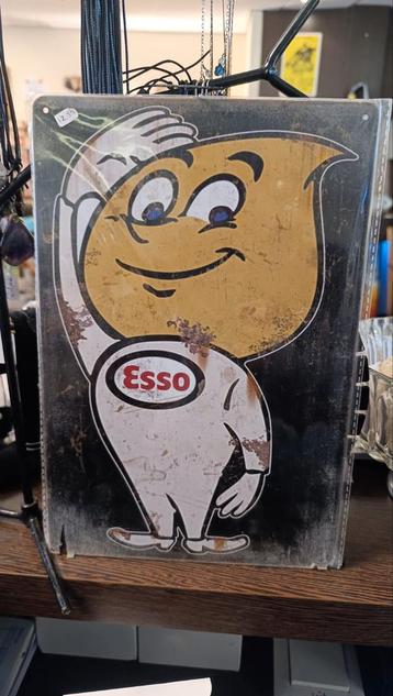 Esso wandbord mannetje beschikbaar voor biedingen