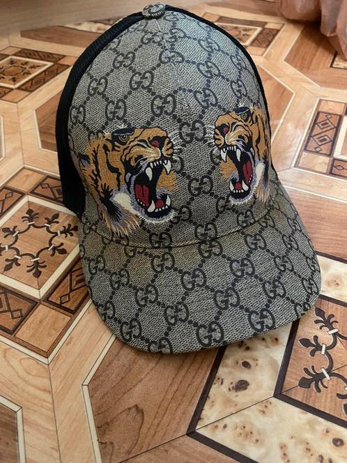 Gucci Tigers Pet Baseball (Origineel), Kleding | Heren, Hoeden en Petten, Gedragen, Pet, 57 cm (M, 7⅛ inch) of minder, Ophalen of Verzenden