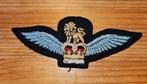 Britse Cap badge RAF Glider Regiment Pilot's Wing, Verzamelen, Ophalen of Verzenden, Luchtmacht, Engeland, Embleem of Badge