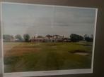 Prent Muirfield Schotland - Gesigneerd!, Antiek en Kunst, Ophalen