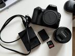 Canon 200D DSLR Camera (Black), Audio, Tv en Foto, Fotocamera's Digitaal, Canon, Ophalen of Verzenden, Zo goed als nieuw