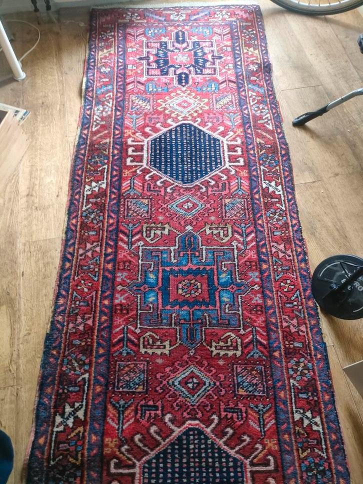 Antieke Perzische Loper, Huis en Inrichting, Stoffering | Tapijten en Kleden, Ophalen of Verzenden