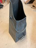 Oude zinken kolenkit in perfecte staat!, Huis en Inrichting, Ophalen of Verzenden, Zo goed als nieuw, Hout, Houtkachel