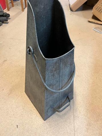 Oude zinken kolenkit in perfecte staat! beschikbaar voor biedingen