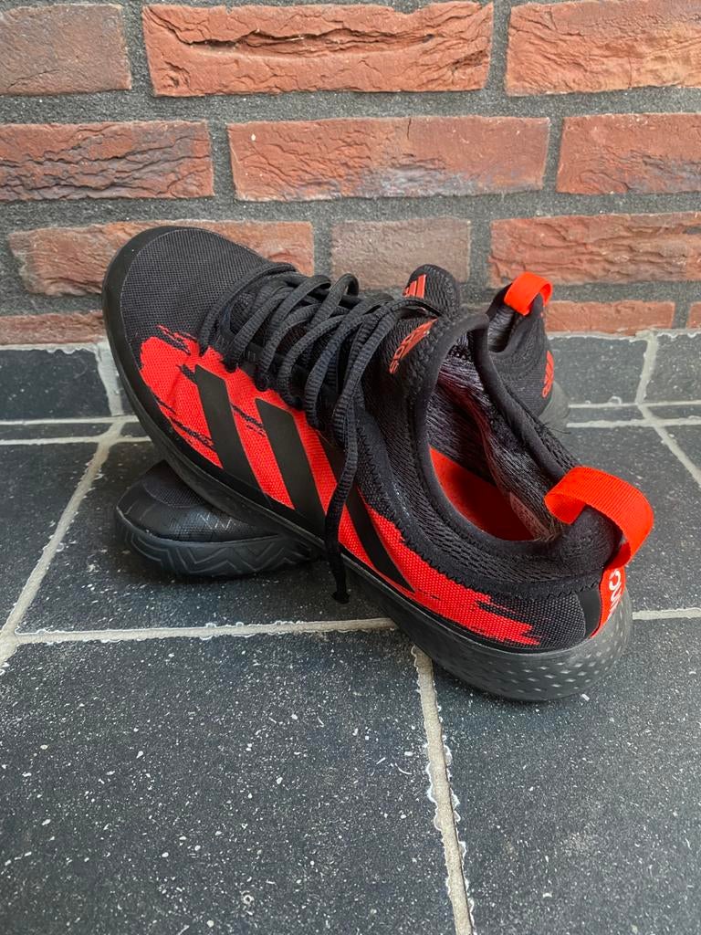 Adidas Bounce herenschoenen maat 44 - Zo goed als nieuw!, Ophalen of Verzenden, Zo goed als nieuw, Zwart, Sneakers of Gympen